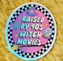 Sticker 90s Witch Movies HOLO