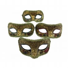 Baroque Gold Filigree Mask