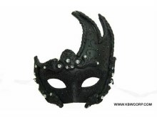 Mask Venetain Side Wave Blk