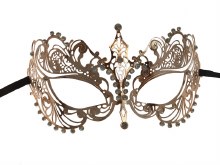 Mask Laser Cut Rose Gold