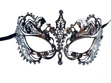 Mask Laser Cut Silver