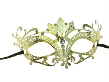 Mask Laser Cut Gold