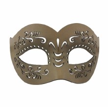 Mask Masquerade Half Brown
