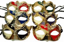 Mask Venetian Music Notes Asst