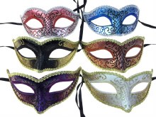 Mask Glitter Cat Eye Asst.
