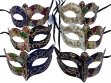 Mask Venetain Half Asst.