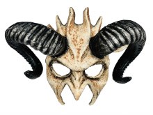 Mask Bone Horned Devil