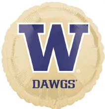 University of Washington, DAWGS / Standard Size 18in. Mylar