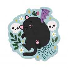 Purrr Evil • 3in. Sticker