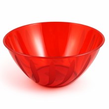 Bowl Swirl Red Lg