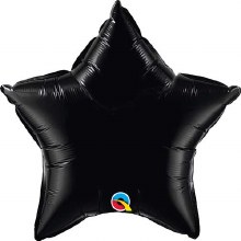 Jumbo Size Star ~ BLACK 36" {special order only}