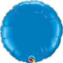 MYLR Round Sapphire Blue 18"