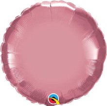 MYLR Round Chrome Muave 18"
