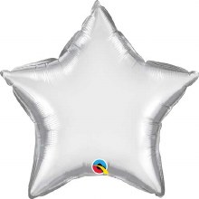 Standard Size Star ~ SILVER CHROME 20" {special order only}