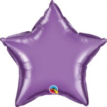 Standard Size Star ~ PURPLE CHROME 20"