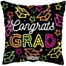 MYLR Grad Neon Congrats 18"
