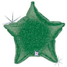 Standard Size Star ~ GREEN HOLOGRAPHIC 21"