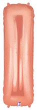 Jumbo 40in. Letter Mylar ~ Rose Gold I