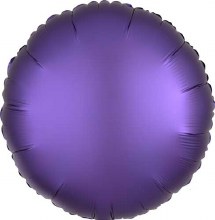 MYLR Round SATIN Purple 17"