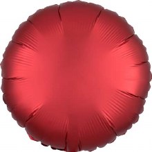 MYLR Round SATIN Sangria 17"