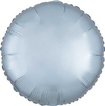 MYLR Round SATIN PAS Blue 17"