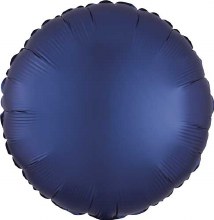 MYLR Round SATIN Navy 17"