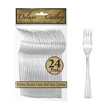 Forks Clear 24ct