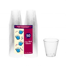 Shot Glass Clear 2oz 50ct