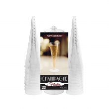 Champagne Flutes 4oz 20ct