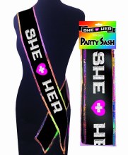 Sash She/Her Pride