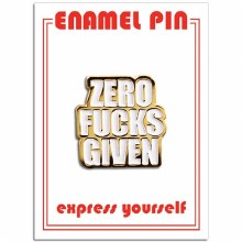 Pin Zero Fucks Given