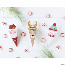 Holly Jolly Favor Boxes ~ 10 Pack