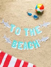 To The Beach Banner