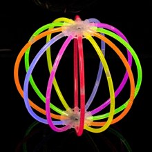 Glow Ball Asst 8in