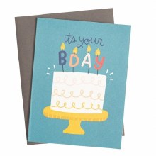 Card HB It's Your BDay Cake
