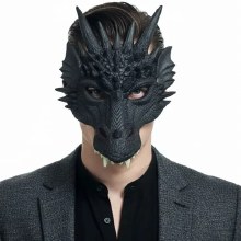 Mask Dragon Black