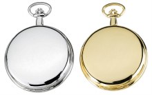Pocket Watch Gld/Slv Assorted
