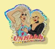 Trixie and Katya 3" Waterproof Sticker