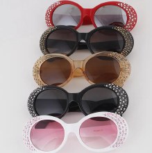 Sunglasses Beaded Round Mix