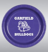 Garfield Bulldogs 9" Plates 8ct