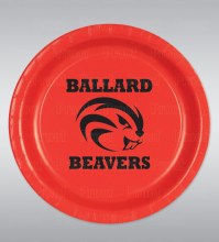 Ballard Beavers 9" Plates 8ct