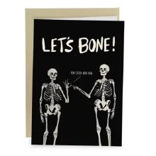 Card Let's Bone! Skeletons
