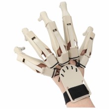Glove Adult White Articulating