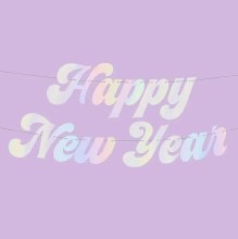 Banner Disco Happy New Year