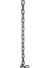 Chain Rusty Giant Links 5ft