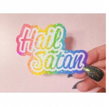 Sticker Hail Satan HG RB