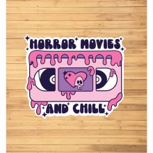 Sticker Horror Movies n Chill