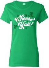 St. Patrick's Day Shirt Cheers Y'all 2XL