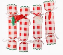 Plaid Christmas Crackers