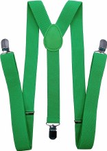Suspenders Green